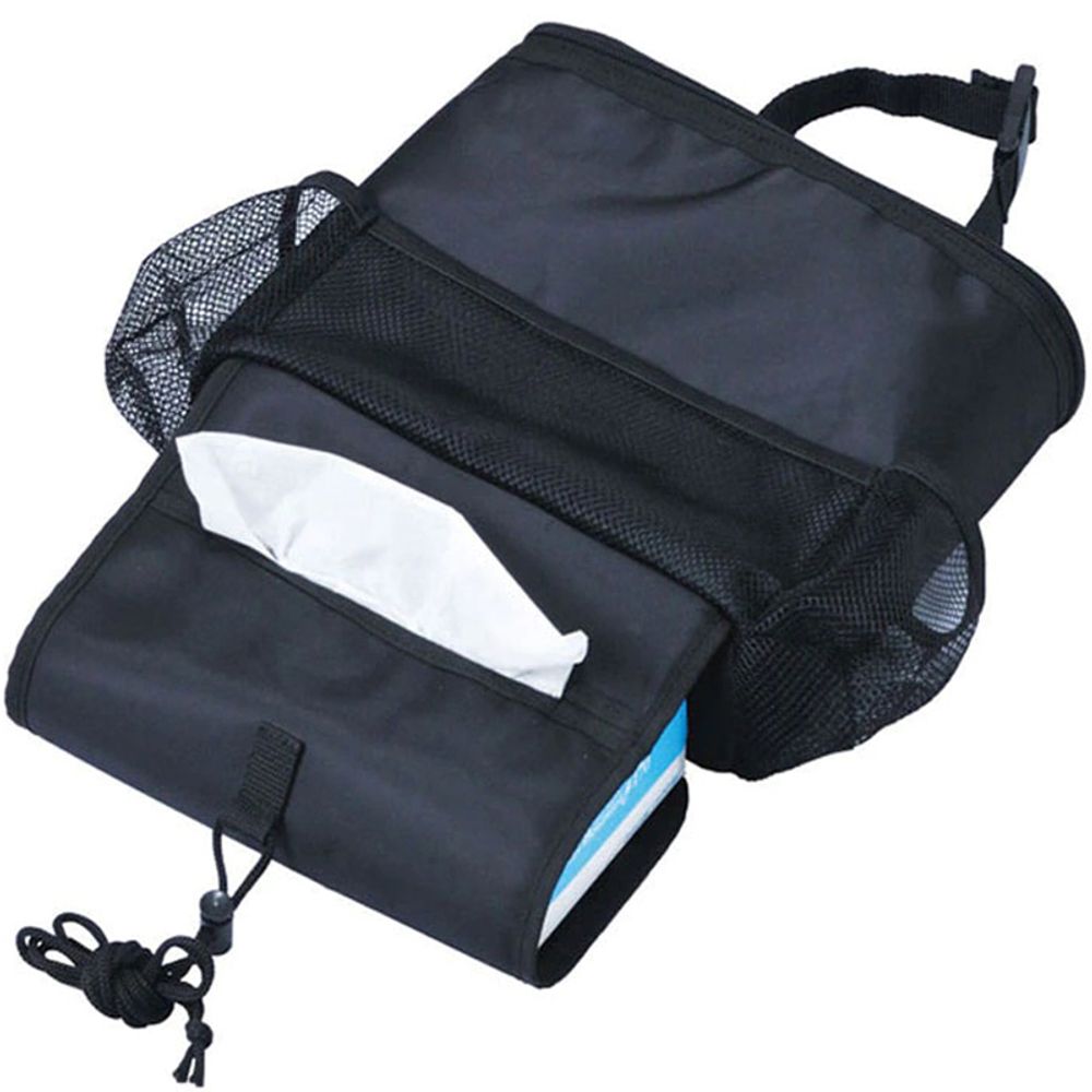 Auto Rückenlehnenschutz Rücksitz mit Thermotasche, Organizer mit 3 Netztaschen & Tablet-Fach, Multifunktional & Robust für Kinder & Reisen Retoo