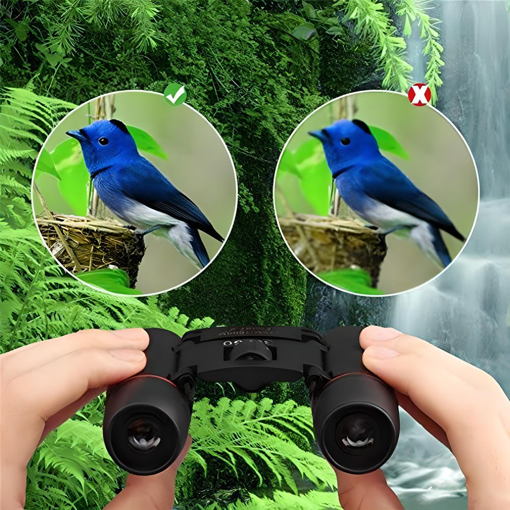 Fernglas Feldstecher 30 x 60 HD 1000M Wasserdicht Taschenfernglas für Erwachsene und Kinder Ferngläser Vogelbeobachtung Spielzeug Geschenk Retoo