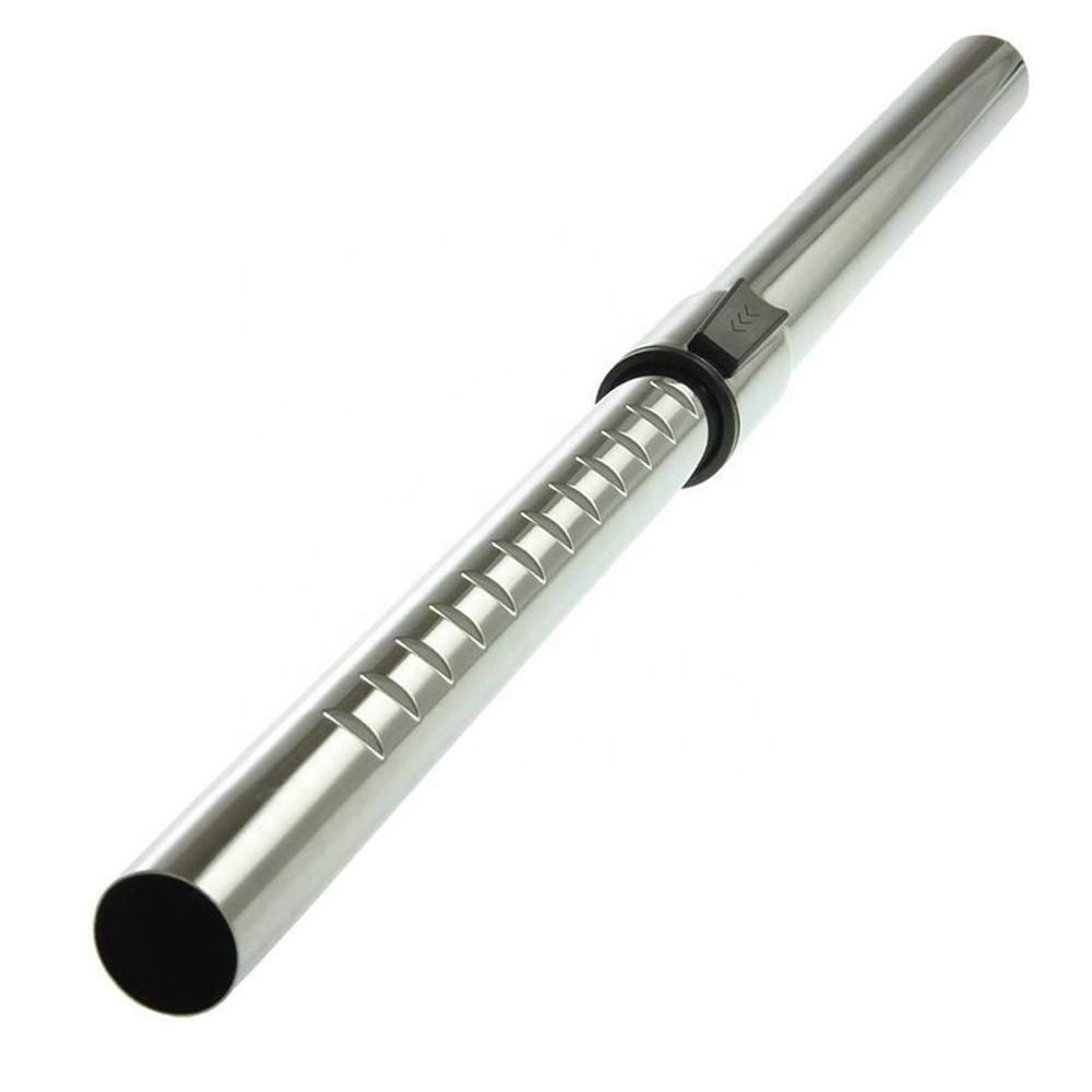 Staubsaugerrohr Teleskoprohr Stahl 32mm Universal Saugrohr Klick Funktion Geeignet AEG Clatronic Electrolux De’Longhi Hoover Philips Rowenta Retoo