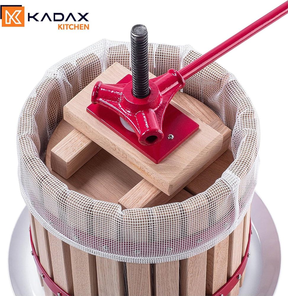 KADAX Soft Fruit Press Entsafter Squeezer Weinliköre 12L + Beutel