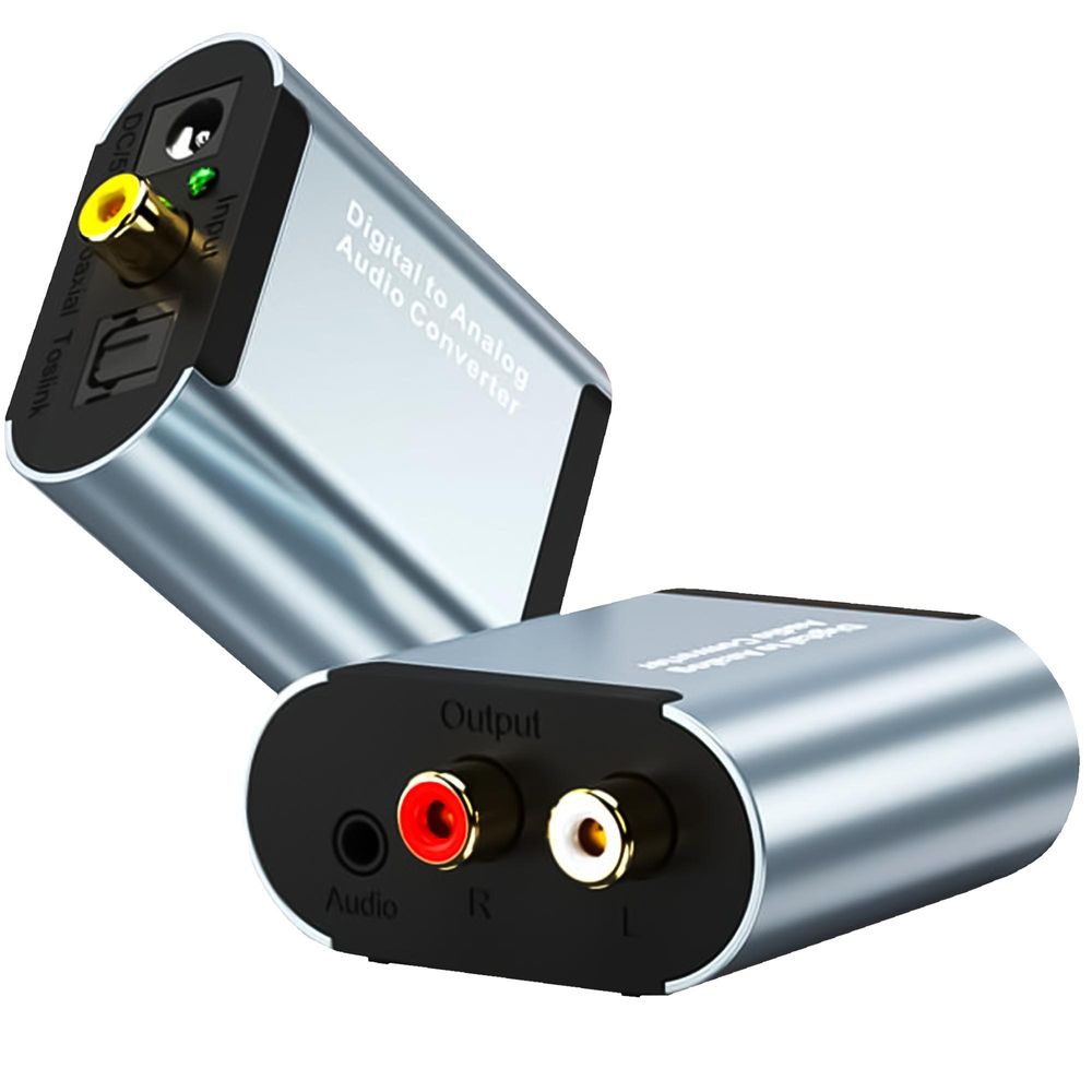 Audio Konverter, Toslink und Koaxial zu Analog Reagle