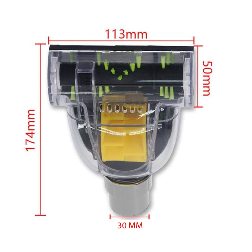 Turbobürste Bodendüse Staubsauger Bodenstaubsauger Turbodüse Turbo Bürste Universal Turbo-Bürste Staubsaugerdüse Düse Ersatz Anschluss 32-35 mm Retoo