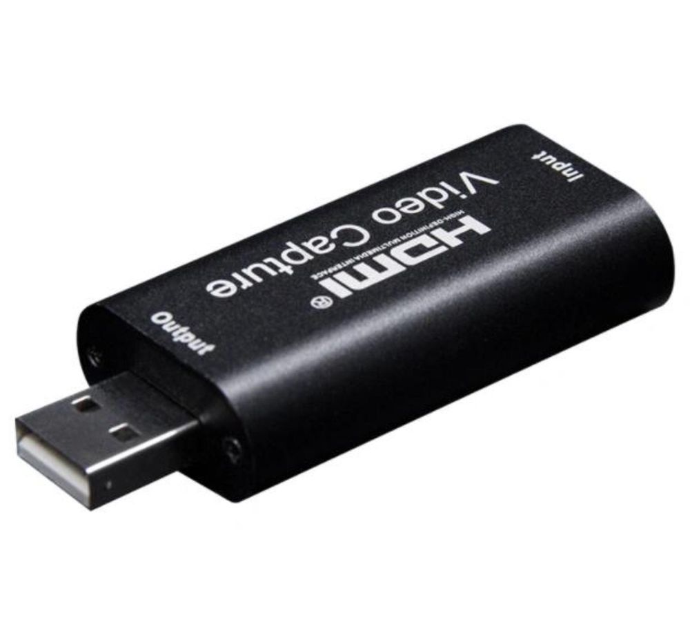 Video Grabber - karta przechwytująca HDMI - USB 2.0 - Full HD 1080p - do laptopów PC - Windows Mac - Plug and Play