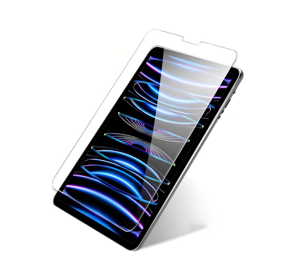 2 Stück 9H Displayschutz passt für Apple iPad Pro 12,9" 6. Generation Schutzglas