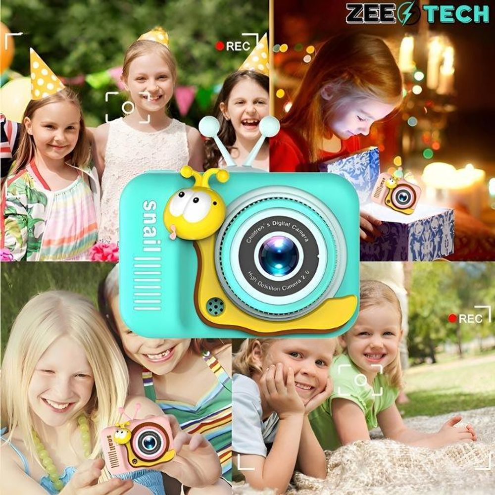 Digitale Fotokamera Für Kinder 40 Mp Spielkamera Mit Spielen + 32Gb Speicherkarte