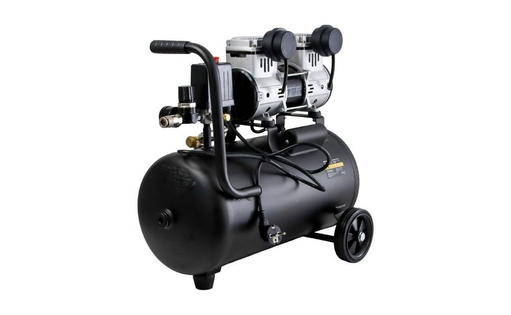 Kompressor Silent 8 bar mit 24 l Kessel und 1,1 kW Schallgedämmt