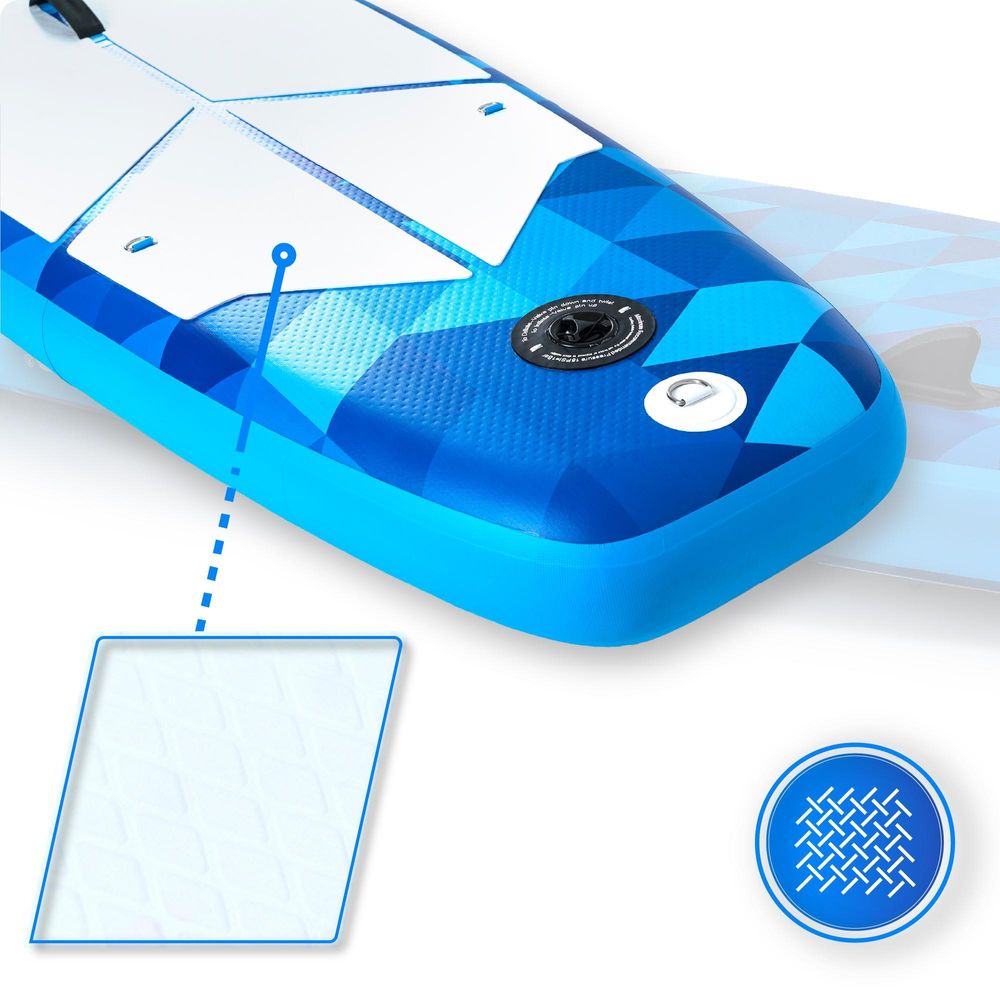 Thunder Nion Stand Up Paddle Board 320 x 75 x 15 cm Blau 150 kg