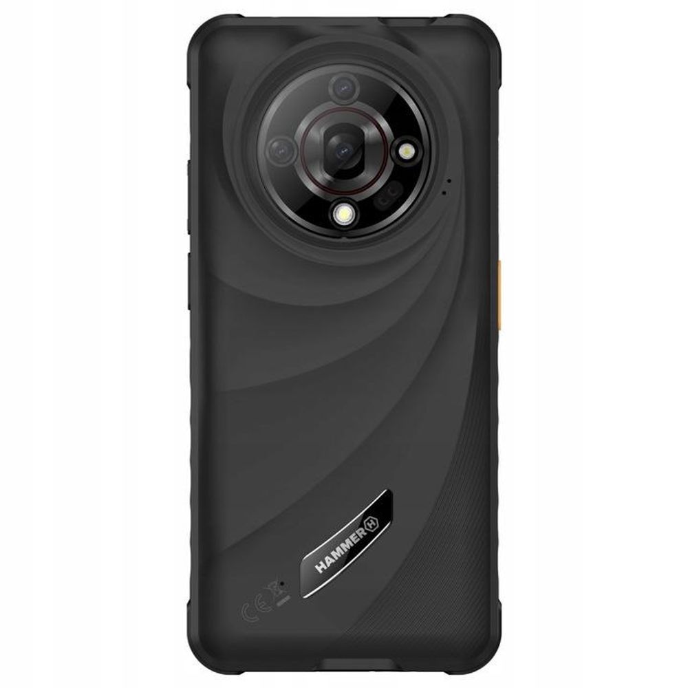HAMMER IRON 6 5G 8/256 GB black, 16,7 cm (6.56"), 8 GB, 256 GB, 64 MP, Android 15, Schwarz