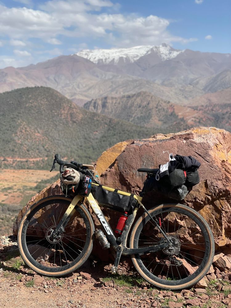 RINOS Sandman Gravel Bike in matter gelber Lackierung mit schwarzen Akzenten