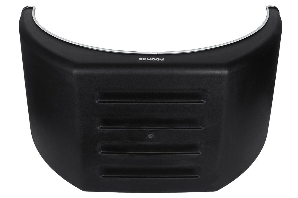 DOMAR DK3115 Doppelkotflügel-Set 14-16 Zoll aus Kunststoff 2 Stück für Pkw-Anhänger 915x450 mm als Schmutzfänger