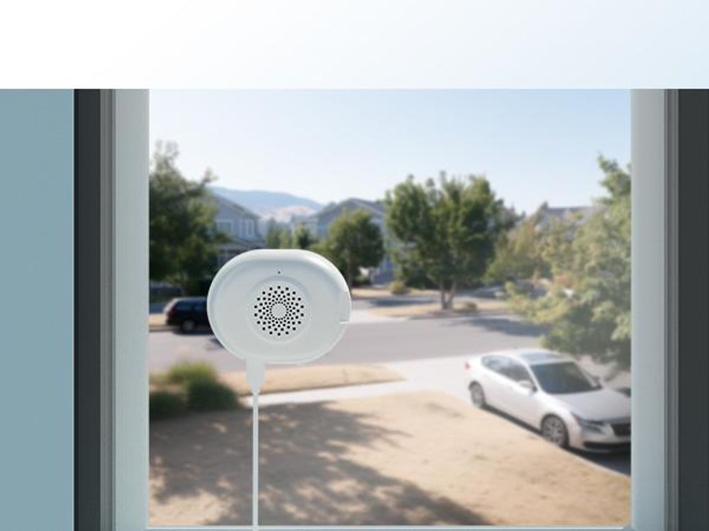 ZOSI C680 2K Fenster Überwachungskamera mit Vollfarb-Nachtsicht, 3MP 2,4/5 GHz WLAN Innenkamera mit KI-Erkennung, Cloud/Karte-Speicher, Plug-in Strom
