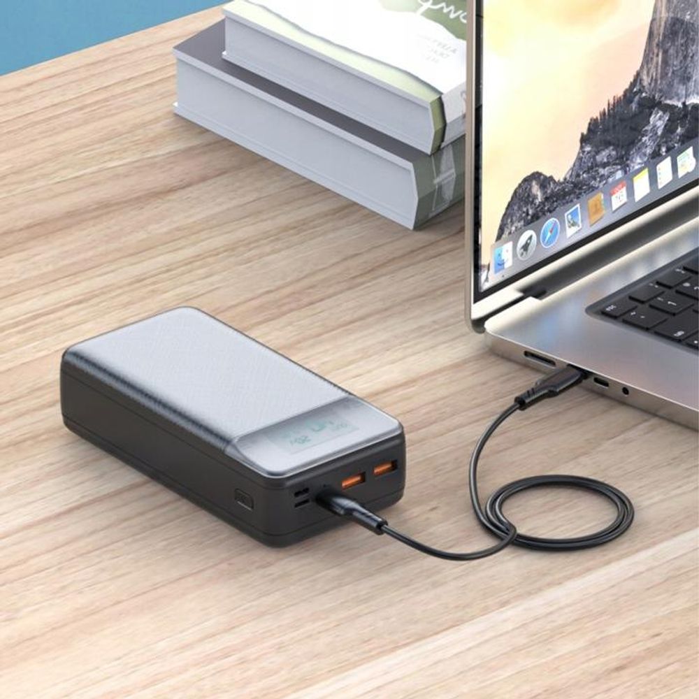 XO Powerbank für Laptop PR201 65W 30000mAh schwarz