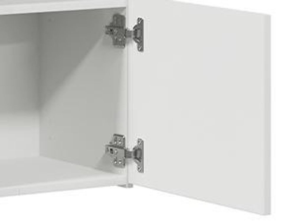 vidaXL TV-Schrank mit LED-Leuchten Weiß 120x30x50 cm