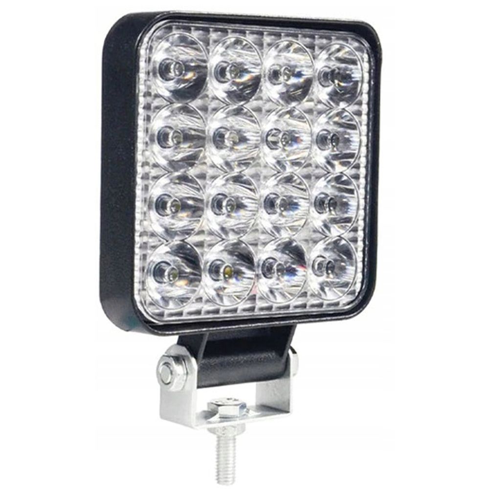 4x LED Arbeitsscheinwerfer Arbeitsscheinwerfer 12V 24V 8000lm Anbau Offrad SUV ATV Traktor Arbeitslicht Flutlicht Scheinwerfer Arbeitslicht 48W Retoo