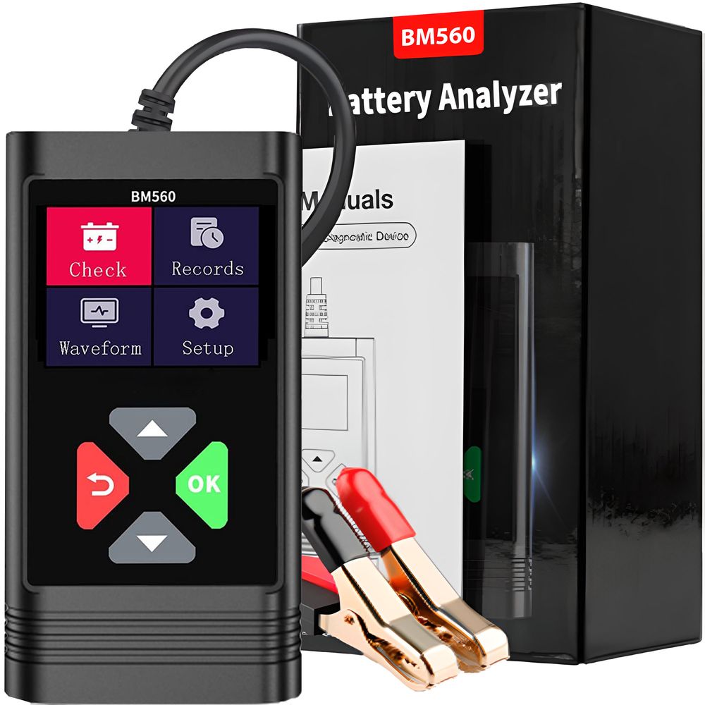 KFZ Batterietester mit LCD Display 5V 12V bis 20V Universal Knopfzellen Multifunktion Profi Akku Testgerät Battery Batteriekapazitätstester Reto