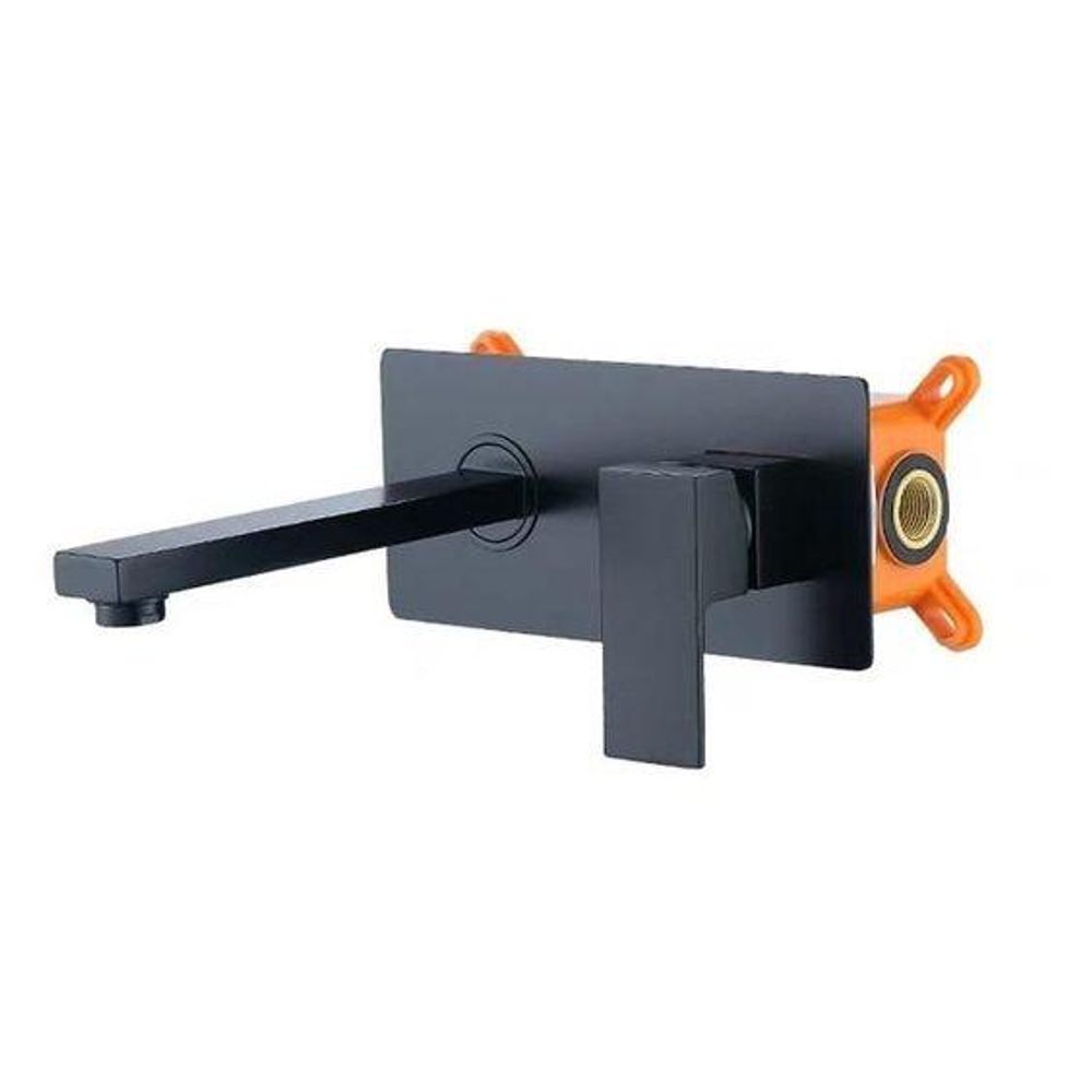 Silla Cubo S-1094B – Unterputz-Waschtischarmatur in Schwarz