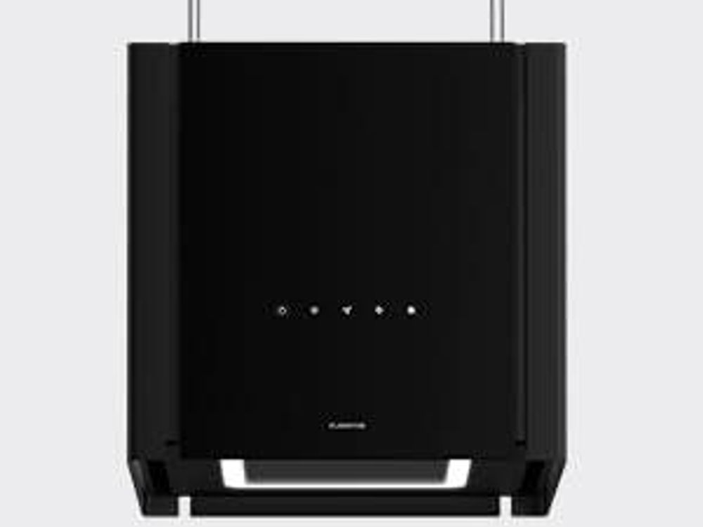Klarstein Velaire Dunstabzugshaube Deckenhaube 40 cm -  , 601 m³/h Luftstrom, Touch-Bedienung, LED, Liftfunktion, Leise, Abzugshaube, Schwarz