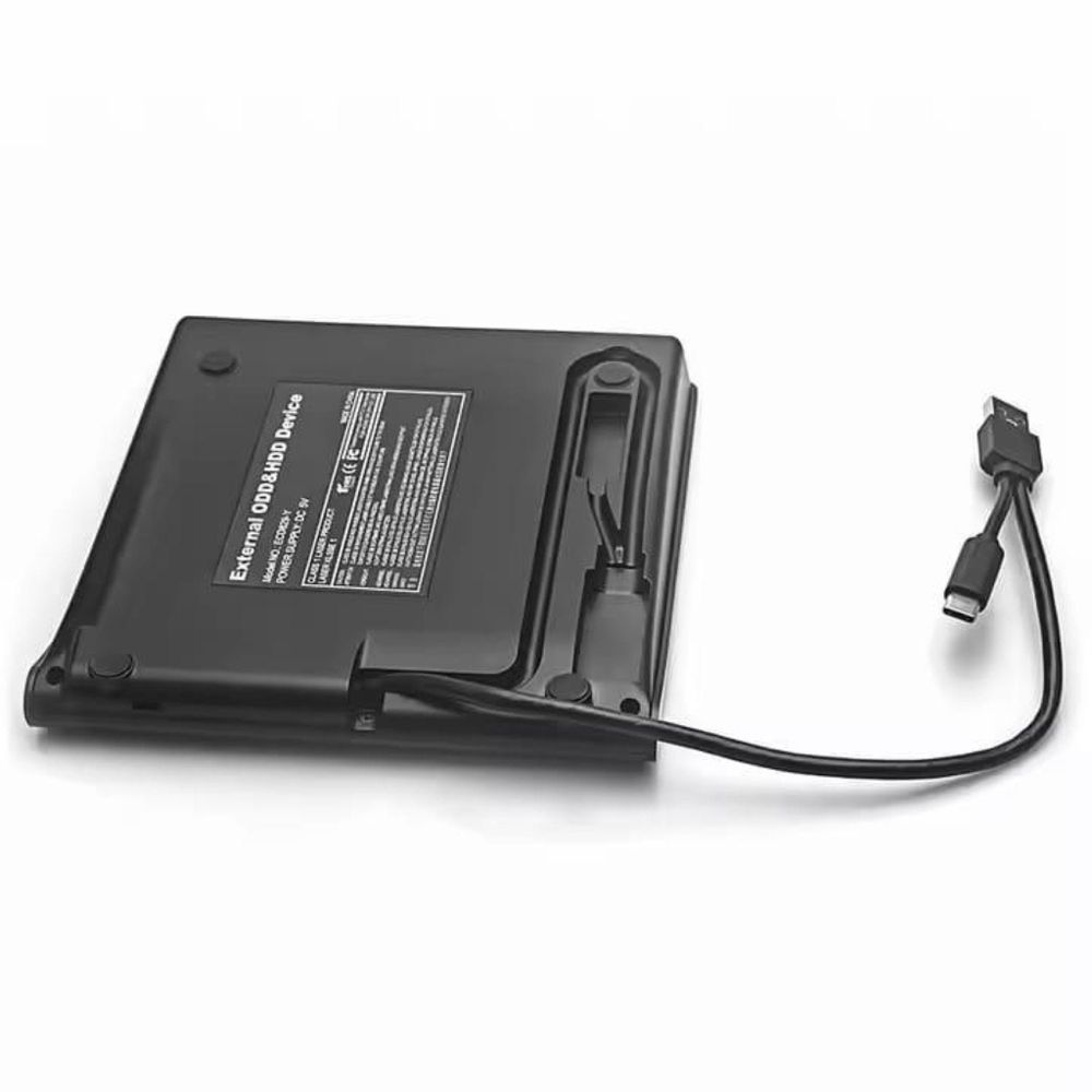 Externes tragbares Laufwerk - DVD CD - 2-in-1 - USB 3.0 USB-C - für Brenner - CD/DVD-Player - für Laptop - für Computer