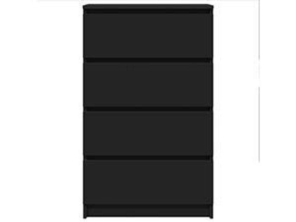 vidaXL Sideboard Schwarz 60x35x98,5 cm Holzwerkstoff