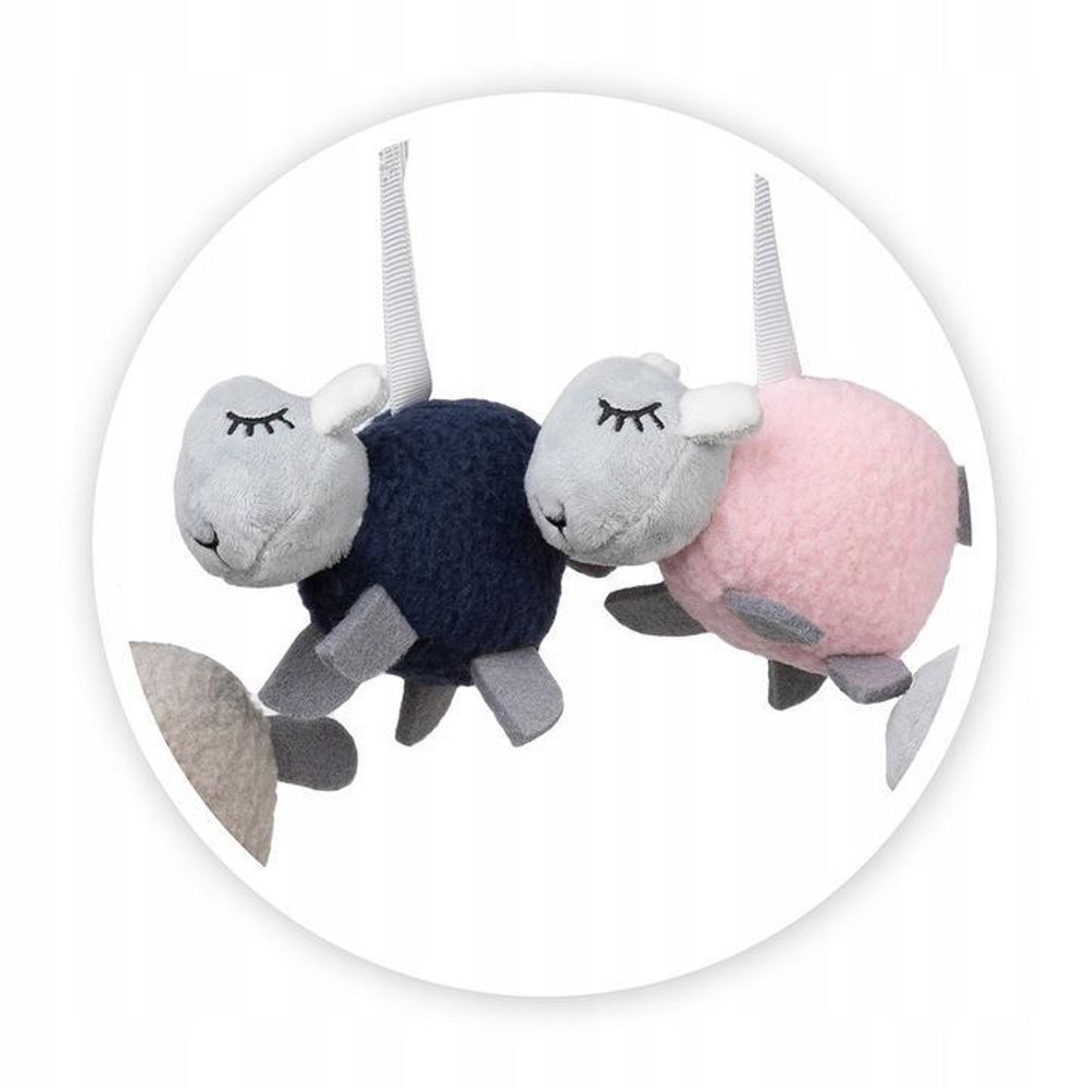 MoMi JOY - Spielbögen für Baby - Spielzeuge- Mobile Tiere - für Kinderwagen, Kinderbett, Buggy