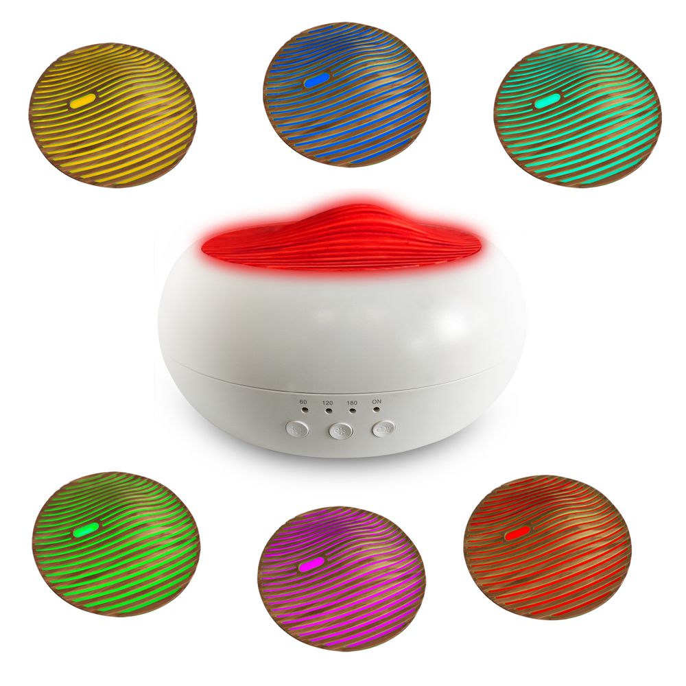 Luftbefeuchter Diffuser 250ml Aroma Ultraschall Aroma Diffuser für Duftöle Aromatherapie Öle Diffusor für Büro Spa Zuhause Yoga Schlafzimmer Retoo