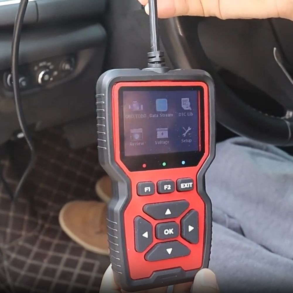 OBD2 Diagnosegerät Auto Diagnosewerkzeuge Universal KFZ Diagnose Handscanner OBDII Code-Scanner-Fahrzeug-Fehlercodeleser Fehlerauslesegerät Retoo