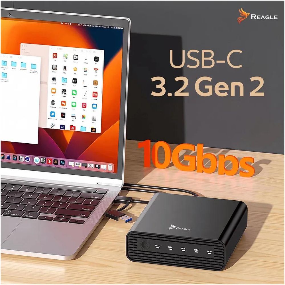 Reagle RE91M2 – USB-C 3.2 Gen 2 mit Datenübertragung bis 10 Gbit/s