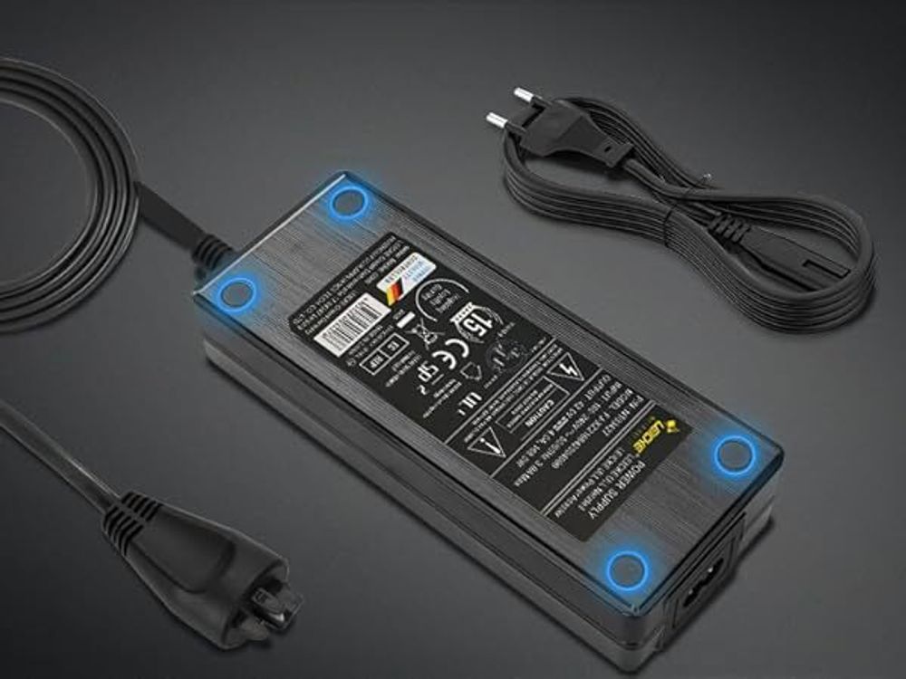 LEICKE 4A Ladegerät für 36V/42V Bosch Active/Performance Line E-Bike Akku mit Active Line Plus/Cargo Line/Performance Line CX(0275007907)