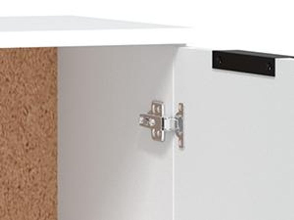 vidaXL Credenza bianca 30x30x70 cm Materiale a base di legno
