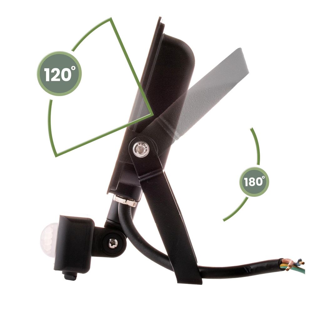 LUMILED LED Strahler 30W Außenstrahler 2700Lm Fluter Strahler Außen IP44 spritzwasserdicht 4000K Neutralweiß Scheinwerfer Flutlichter Bewegungssensor
