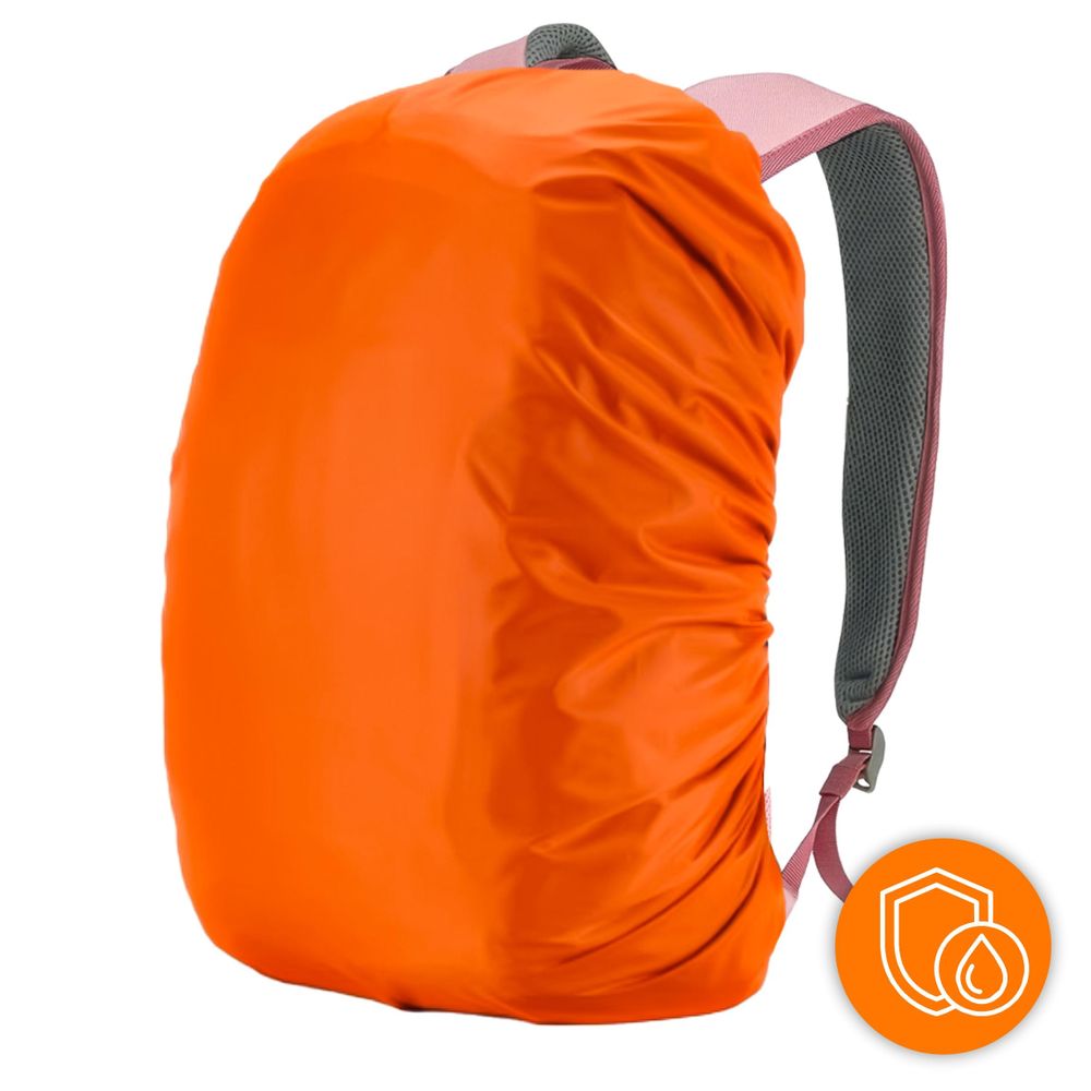 Plecak Turystyczny Trekkingowy Górski 25L EVI SPORT TRAILPACK Męski Damski Mocny Wodoodporny z Pokrowcem Laptop Miejski Rowerowy - różowy
