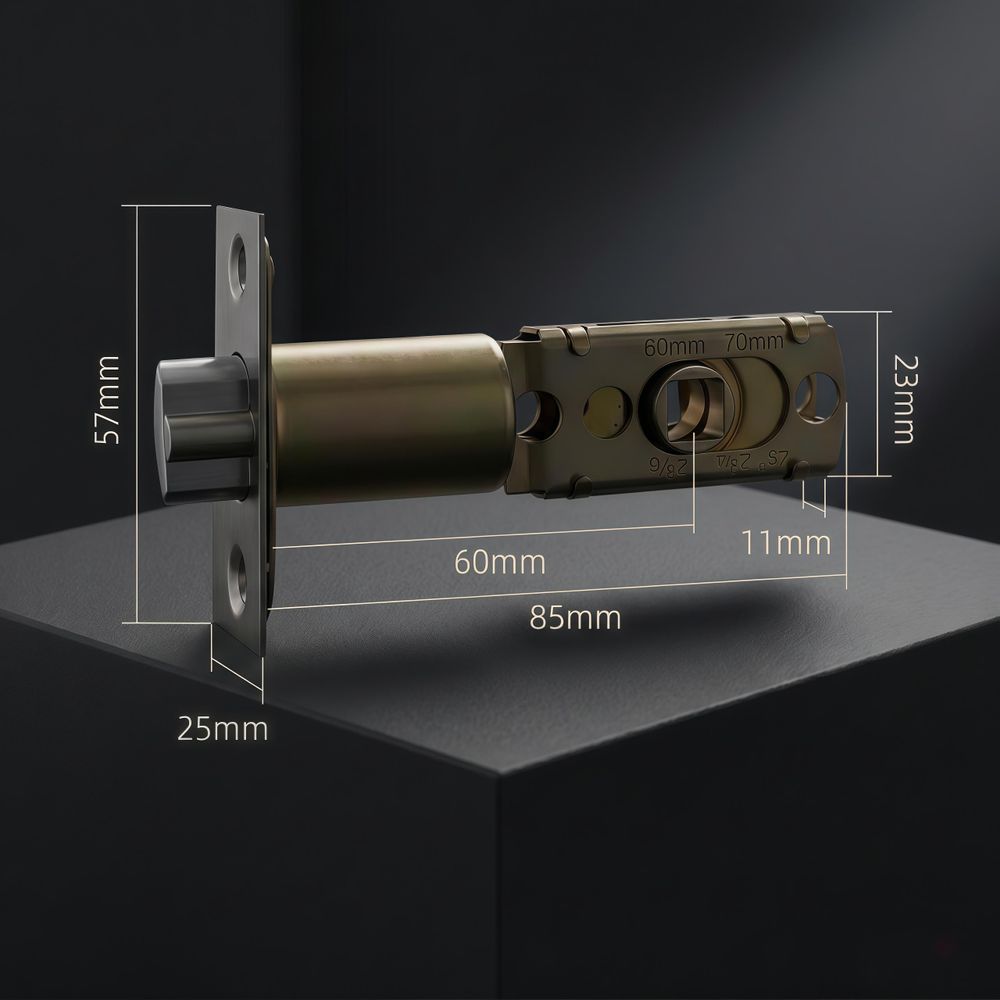 Smartes Türschloss, Fingerabdruck, APP Steuerung, Bluetooth, Automatische Verriegelung, USB Notstrom, Schlüsselloser Zugang, Modernes Design