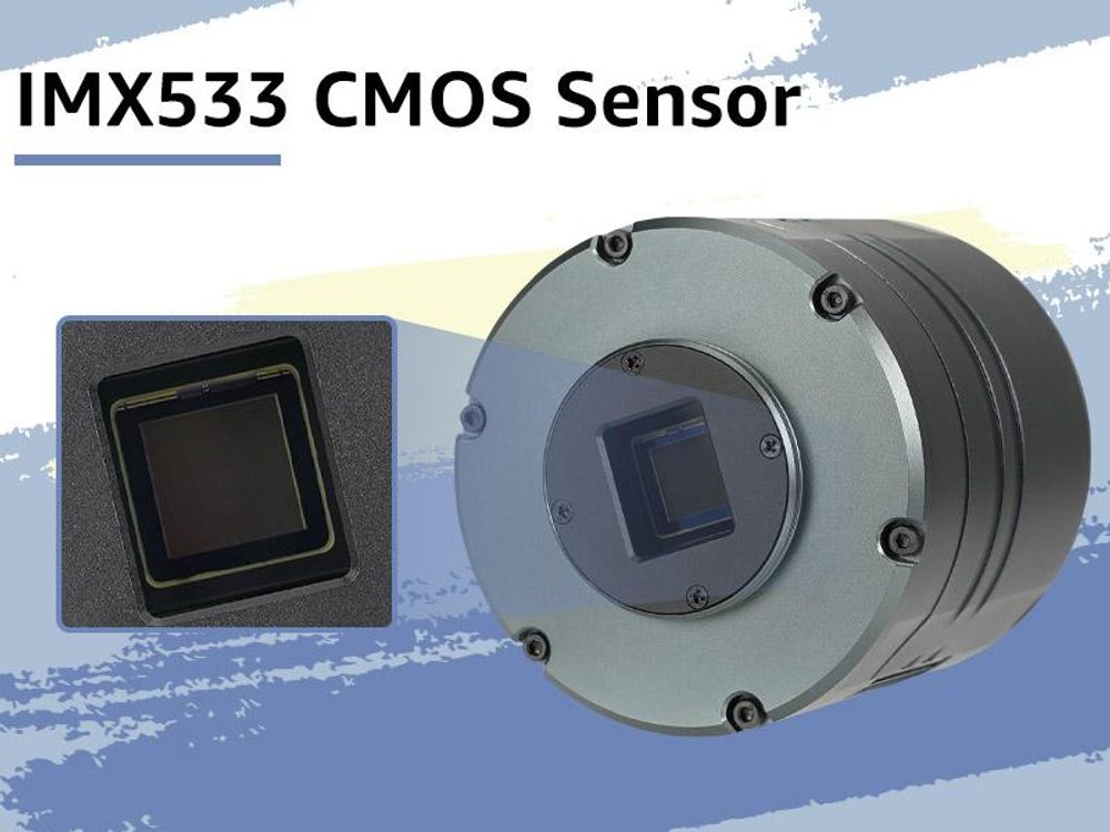Svbony SV605CC Deep Sky Teleskopkamera, Farb Astrokamera Back-Illumination Technologie IMX585 CMOS, Teleskop Okular mit 1,25Zoll USB3.0 Zero Amp Glow, Gekühlte Okular für Deep Sky Astrofotografie
