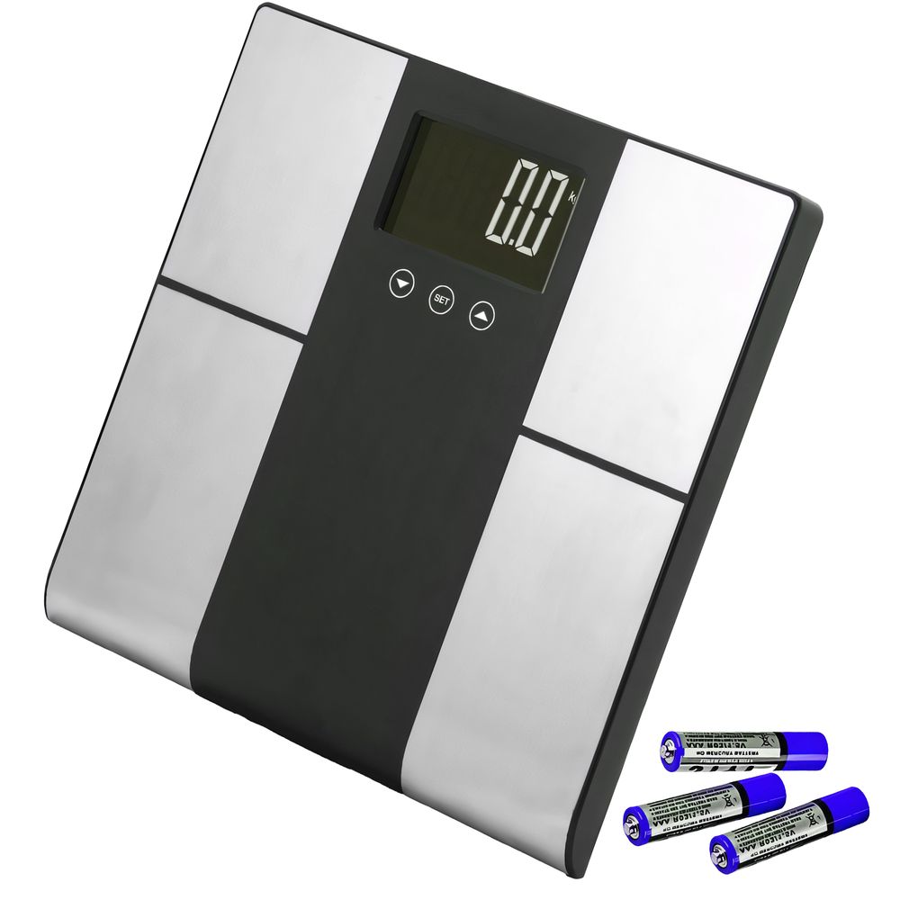 Personenwaage Digital mit BMI-Messung und automatischer Kalibrierung 225kg, Smart Diagnosewaage, Körperwaage für Körperanalysewaage Waage LCD Retoo