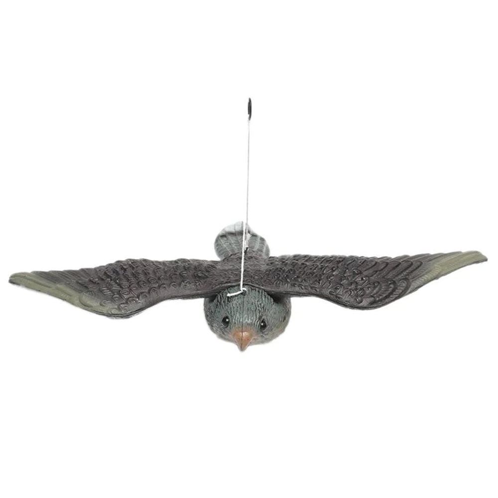 Vogelschreck Vogelabwehr Naturgetreuer Lebensgroß Falke Atrappe Fliegender Greifvogel Vogelscheuche Raubvogel Vogel Taubenabwehr Taubenschreck Vogelabwehr Retoo