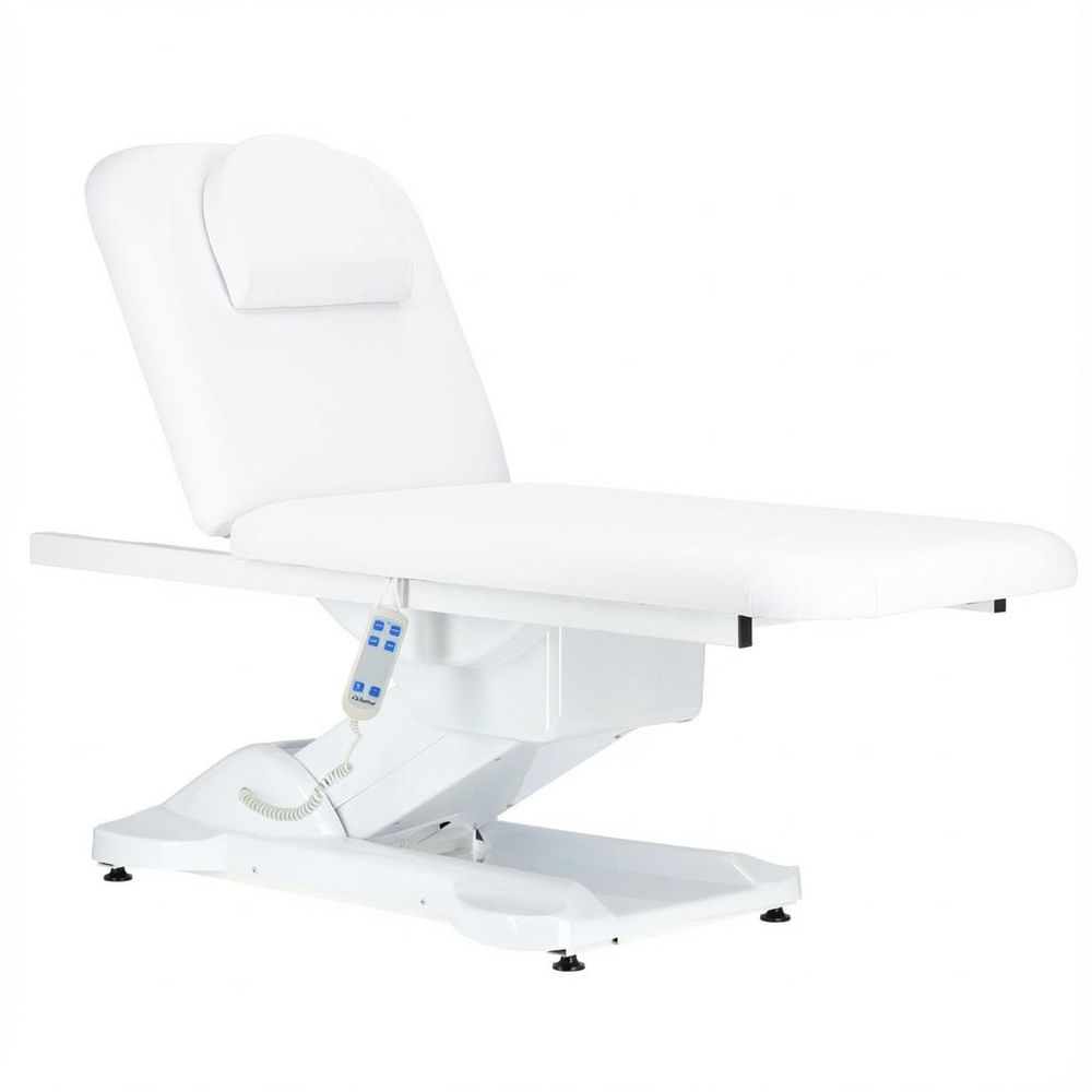 Fauteuil lit de massage électrique chauffant Amaris - 2 moteurs, pour salon de beauté, esthétique