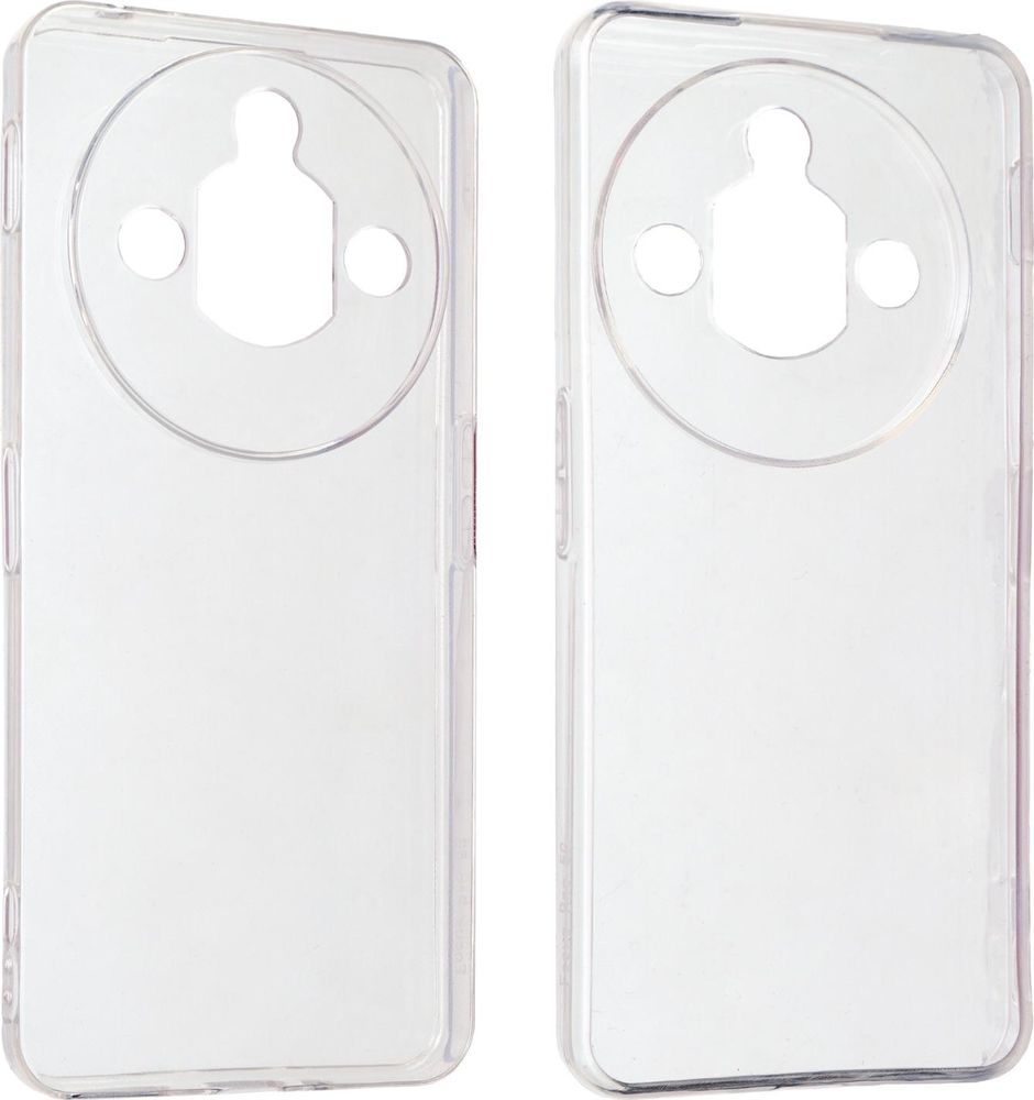 caseroxx Schutz-Hülle TPU-Hülle kompatibel mit Nubia Focus Pro 5G, Gummi Handy Tasche transparent
