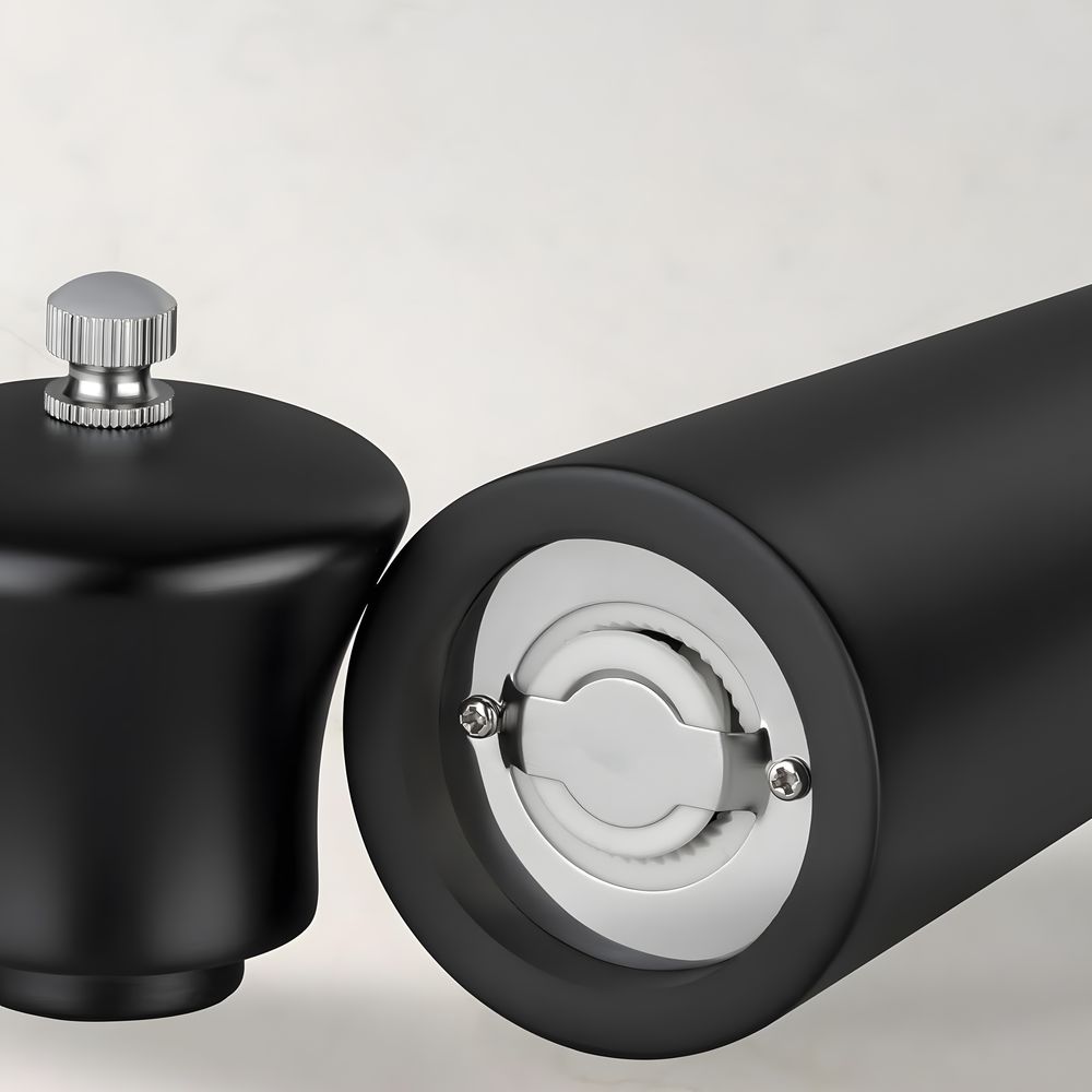 Salz- & Pfeffermühlen Gewürzmühle Pfeffermühle Salzmühle Keramik Grinder Keramikmahlwerk Manuell Mit Einstellbarer Weiß Schwarz Retoo