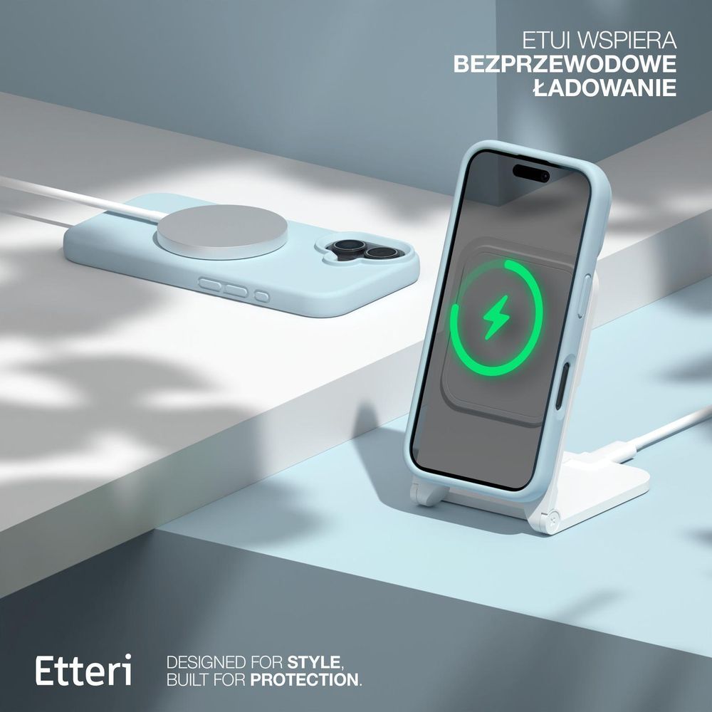 Nakładka Etteri Silicone Case do Samsung Galaxy S24 Plus czarna