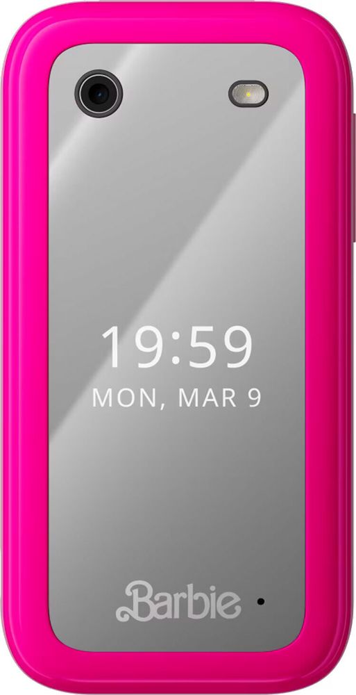 HMD Barbie Phone, Klappgehäuse, Dual-SIM, 7,11 cm (2.8"), 0,3 MP, 1450 mAh, Pink