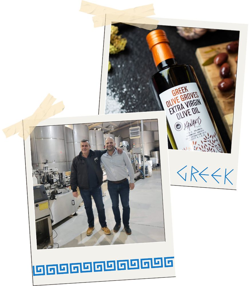 Kanakis | Olivenöl 750 ML - Kaltgepresst - Fruchtiger Duft - Aus Griechenland - EV Classic - Natives Olivenöl Extra - milder Geschmack - Glasflasche