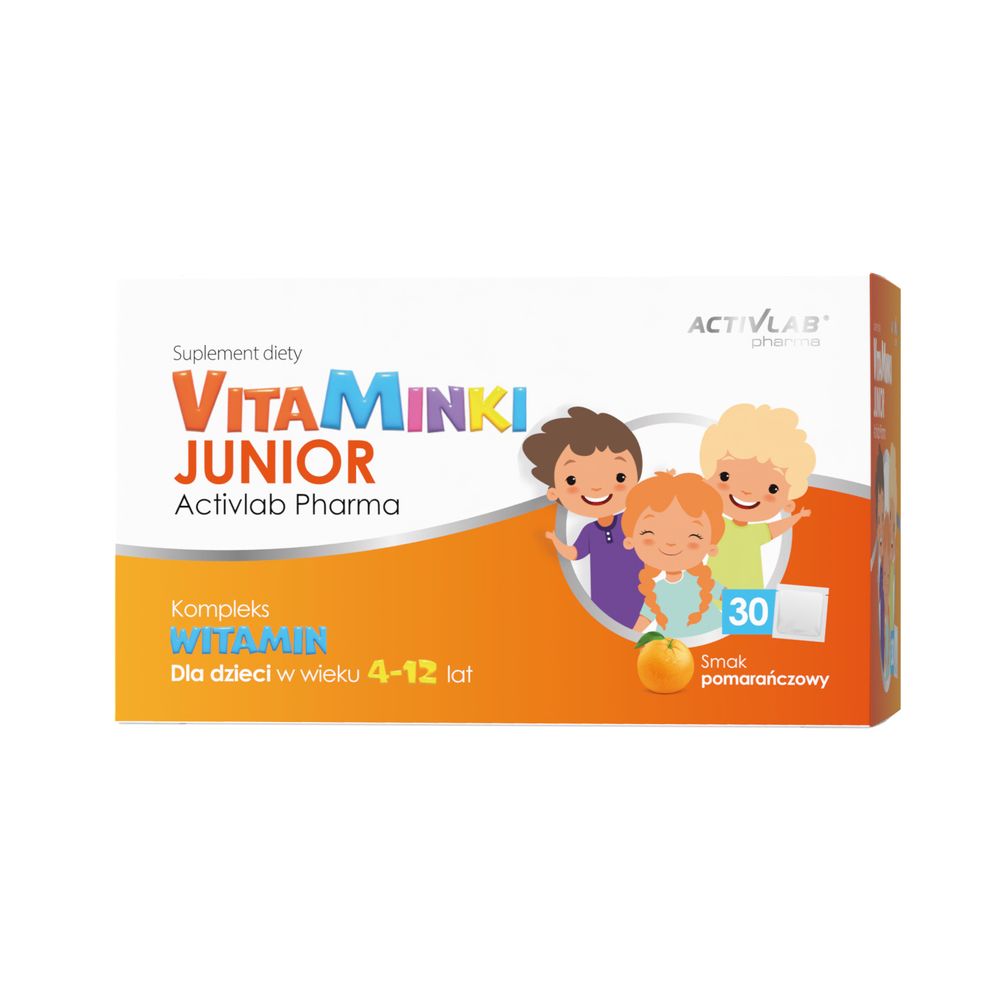 VitaMinki JUNIOR zestaw witamin dla dzieci Activlab Pharma