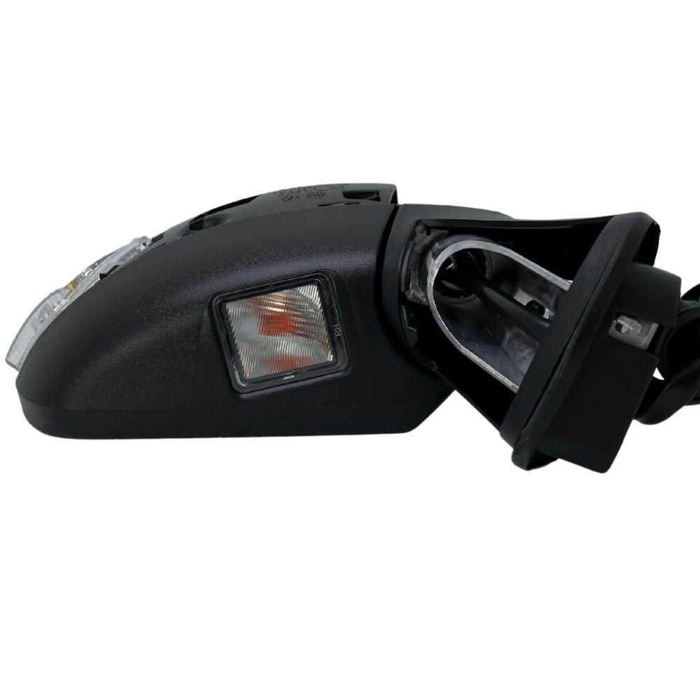 BILMAX Außenspiegel Ersatz für Ford Kuga I 2008-2012 Elektrisch Verstellbar, Manuell Einklappbar, Blinker, Pfützenlampe, Grundiert, 7 Pin Rechts