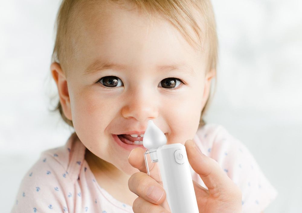 Neno Nariz Nasensauger für Babys mit UV-Hygiene und einstellbarer Saugkraft