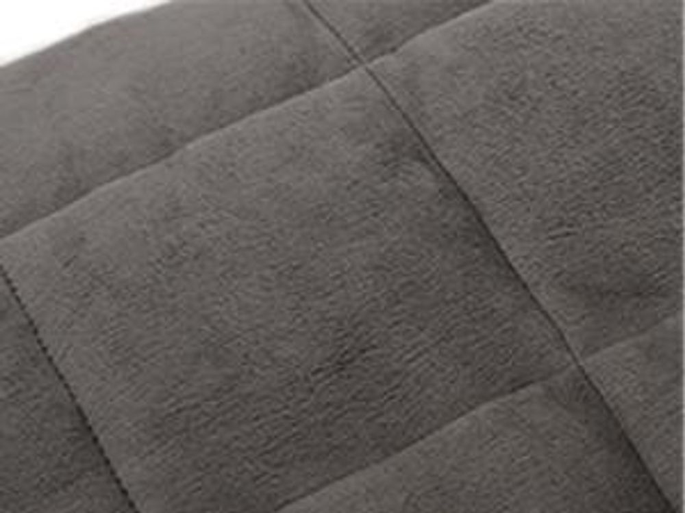 vidaXL Gewichtsdecke Grau 200x200 cm 9 kg Stoff
