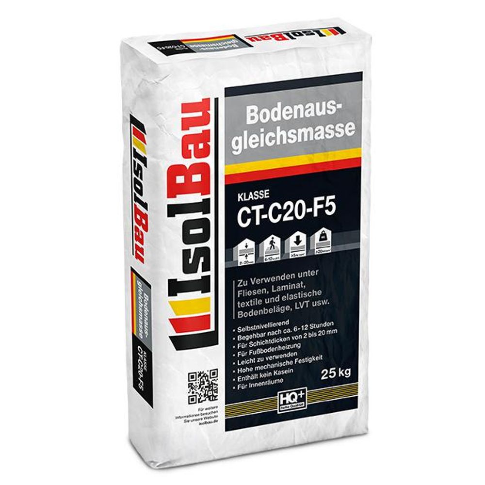 IsolBau Bodenausgleichsmasse Klasse CT-C20-F5 25 kg