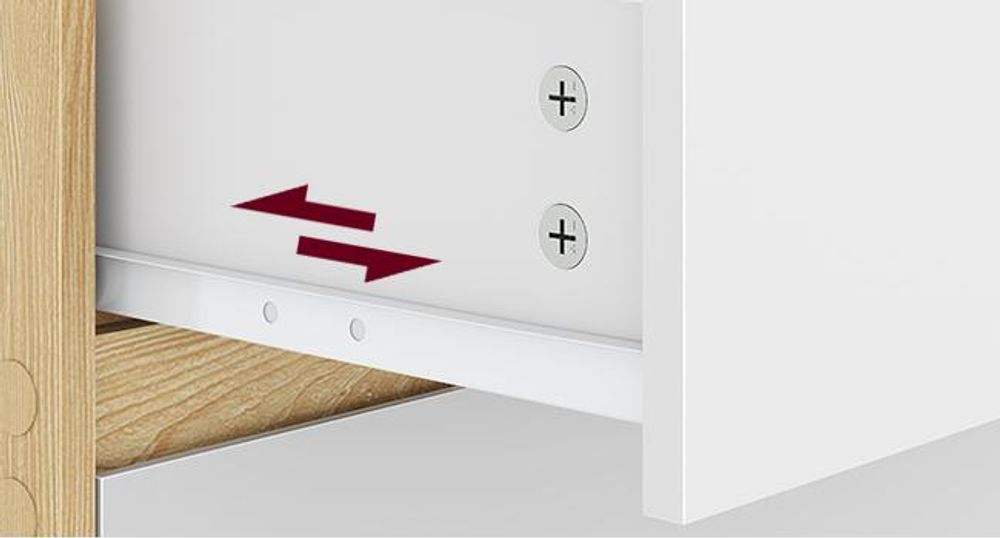 VASAGLE Kommode mit 6 Schubladen Modernes Sideboard für Schlafzimmer 119,4 x 40 x 75 cm Mandelgelb und Weiß