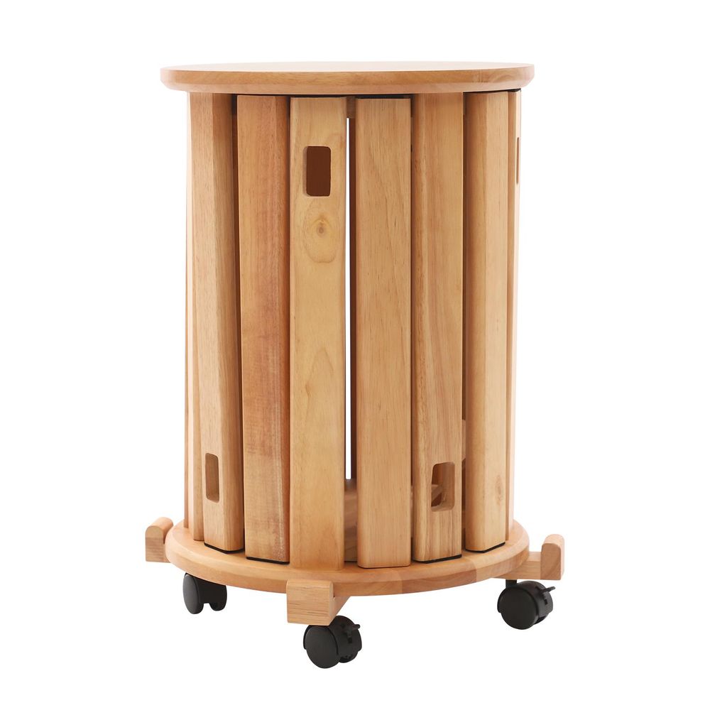 Multifunktionale stapelbare Hocker, 4-in-1 stapelbare Hocker, stapelbare Holzhocker 4er-Set
