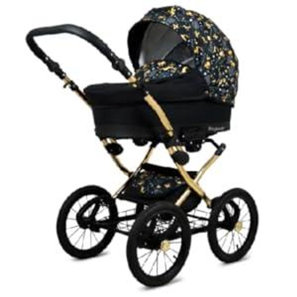 BabyLux® Margaret Exclusive | 2in1 Kinderwagen Set | Grey Flex | Kombikinderwagen | Kinderwagens
