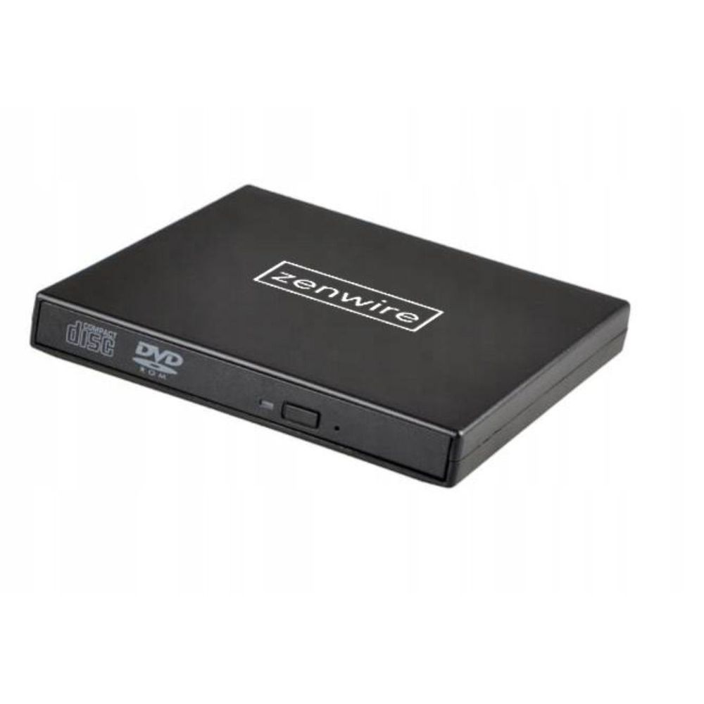 Przenośny napęd - Zewnętrzny napęd CD DVD RW - Nagrywarka USB 2.0 3.0 i odtwarzacz CD - Plug and Play
